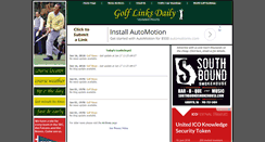 Desktop Screenshot of golflinksdaily.com
